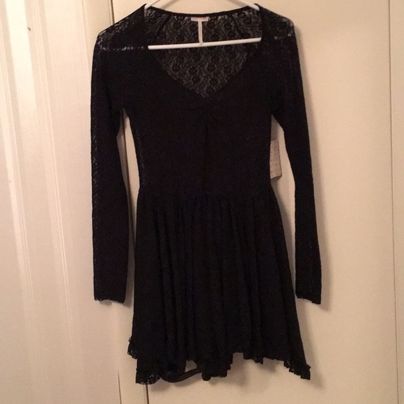 Free people sheer lace dress - Picture 2 of 3